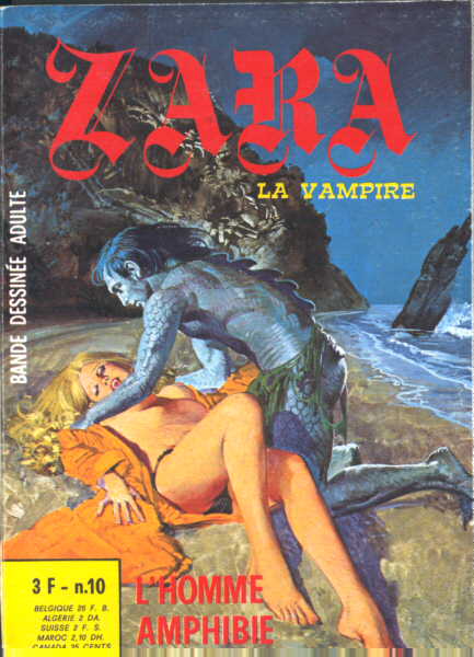 Scan de la Couverture Zara La Vampire n 10